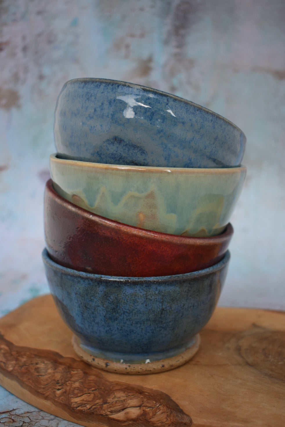 Ceramic Shaving Bowl, Blue Green glaze, Lather Bowl for Traditional Shave, Suribachi