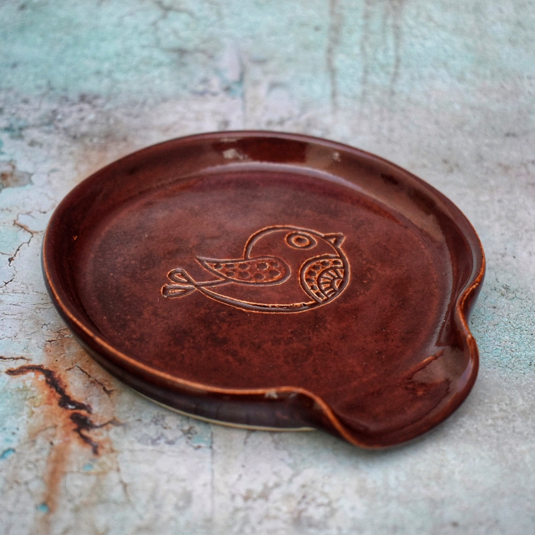 Spoon Rest, Ceramic Ladle Holder, Stove Top Saver, Soap Dish