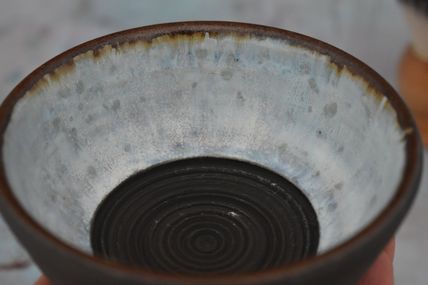 Ceramic Shaving Bowl, Lather Bowl for Traditional Shave, Suribachi